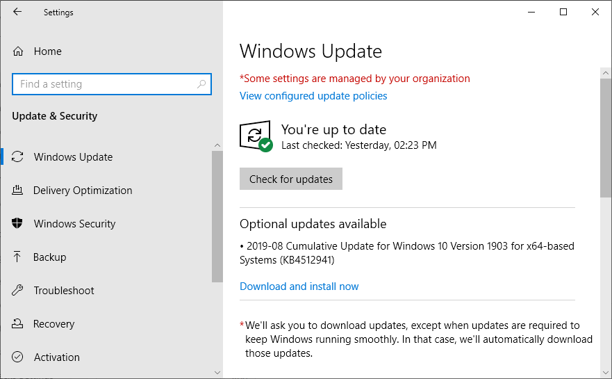 how to fix your slow computer windows-10-optional-updates image