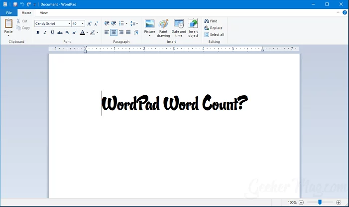 You are currently viewing How to Count Words in WordPad – Three Alternate Ways