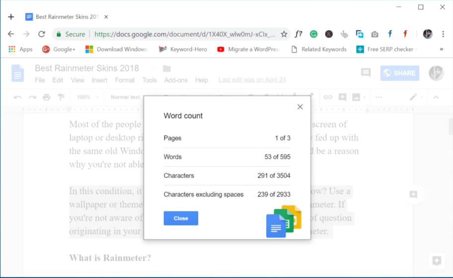 You are currently viewing How to Check and See Word Count on Google Docs – Updates 2022