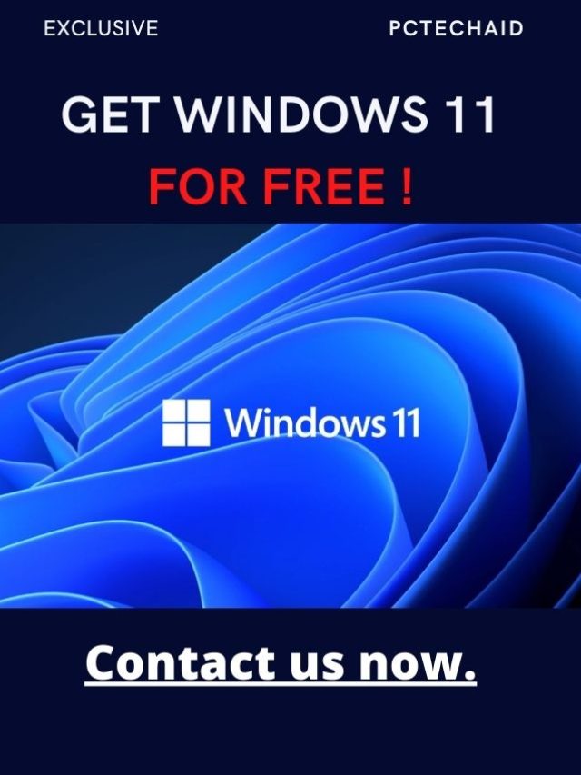 Read more about the article GET WINDOWS 11 FOR FREE!