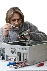 Technician Repairing